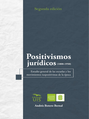 cover image of Positivismos jurídicos (1800-1950).